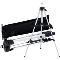 ONEVAN Laserwasserwaage Stativ 51-150 cm Leichtbau tragbares Stativ für Laser, (Stativ-Set, 1x Stativ + 1x Tragetasche), 5/8-Zoll Gewindeanschluss