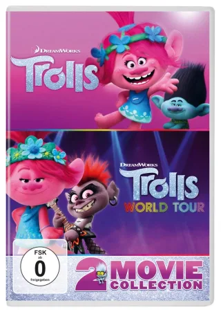Trolls & Trolls World Tour - [Trolls World Tours (2e dvd) is in het Duits en Engels]