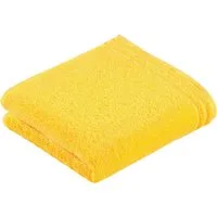 Vossen Badetuch Calypso Feeling, Walkfrottee (2-St), mit schmaler Bordüre, aus 100% hochwerter Baumwolle, Vegan, einfarbig