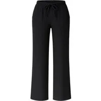 fashionshowcase Palazzohose Damen Sommerhose Crinkle Marlene-Hose mit weitem Bein Weiches & luftiges Material, leicht fallend, mit Crinkle-Struktur