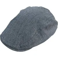 Cool4 Schiebermütze Flatcap Herren Gatsby Cap MiniX Muster Leinen