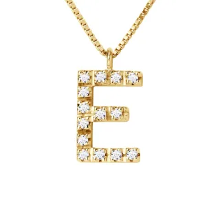 DIADEMA - Halskette mit Diamanten - E -Gelbgold