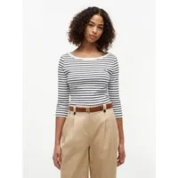 Tommy Hilfiger 3/4-Arm-Shirt CODY BOAT-NK 3/4 SLV TEE Baumwolle