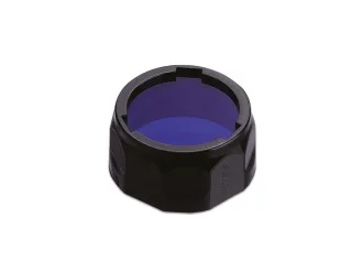 Taschenlampen-Zubehör | Fenix | AOF-S+ Farbfilter Blau| für die Modelle PD35, PD32, PD12 und UC40 | zum Umstellen des Lichtstrahls auf Rot
