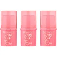 Essence Rouge baby got blush, 3-tlg., mit Creme-Textur
