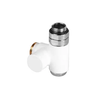 Terma Absperrventil mit integriertem T-Stück CYLINDER GZ 1/2"-GW 1/2"-GZ 24-19 rechts, TGZOBI010, TGZOBI010