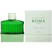 Laura Biagiotti Eau de Toilette Roma Uomo Green Swing, Glasflakon, Parfüm EDT, Herrenduft