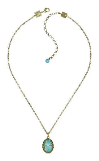 konplott - Kette - Chinoiserie blau/grün