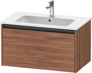 Duravit Ketho.2 Waschtischunterbau wandhängend Nussbaum Matt 810x480x440 mm - K25063079790000 K25063079790000