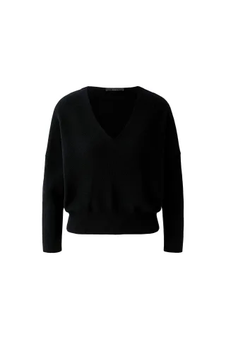 Oui - Pullover black - Gr. - 38