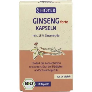 Hoyer Ginseng forte | 30 Kapseln