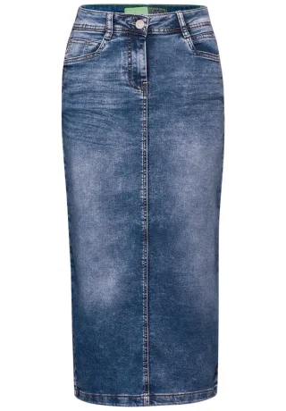CECIL - Jeansrock blau - Gr. - 26