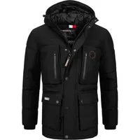 Geographical Norway Winterjacke Herren Winterjacke Parka mit Kapuze H-241