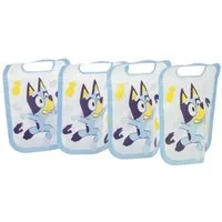 Bluey Frischhaltebeutel Zip Beutel Set 4 tlg Lebensmittelbeutel Kinder Aufbewahrung
