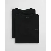 Gant Kurzarmshirt C-NECK T-SHIRT 2-PACK Mit Rundhalsausschnitt