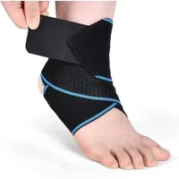 ibettertec Sprunggelenkbandage Kompressionssocken für maximale Stabilität am Fußgelenk, verstellbarer Riemen,mit anpassbarem Fixierungsriemen,Fußbandagen
