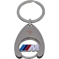 BMW Schlüsselanhänger BMW M Perfomance Schlüsselanhänger Einkaufswagenchip Keyring Chip (1-tlg)