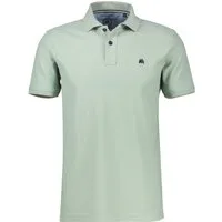 LERROS Poloshirt Poloshirt mit COOL & DRY in GROSSEN GRÖSSEN Übergröße, Feuchtigkeitsregulierend, angenehm kühl, Pflegeleicht