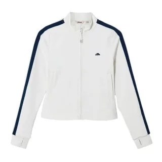 Ellesse - "Banff" Trainingsjacke für Damen, Durchgehender Reißverschluss (Naturweiß)