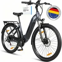 Vankel E-Bike Cityrad 29”×2,4 Zoll E-Fahrrad Damen u. Herren 720 WH Pedelec 48V 15AH 120 km, Kettenschaltung, Heckmotor, 720 Wh, Fat Mountain LG Akku All-Terrain mit Drehmomentsensor E-bikes