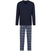 s.Oliver Pyjama (2 tlg., 1 Stück) mit Karo-Hose