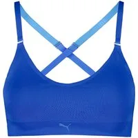 PUMA Sport-Bustier 3D Knit Sport Triangle Top (1-tlg) mit herausnehmbaren Cups