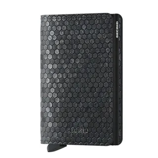secrid - Slimwallet - Hexagon schwarz/grau - Gr. - OS