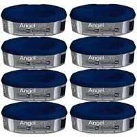 Angelcare® Windeleimer Nachfüllkassetten für Windeleimer Dress-Up und Classic XL 8 Stück