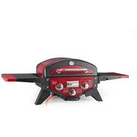 El Fuego Gasgrill AY5262, Solo, inkl. Gasschlauch & Druckminderer, Piezozündung, Warmhalterost, Seitenablagen