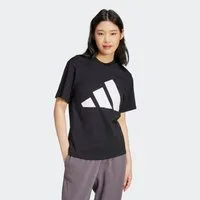 adidas Sportswear T-Shirt ESSENTIALS BIG LOGO COTTON sportlicher Stil, Rundhalsausschnitt, aus Baumwolljersey