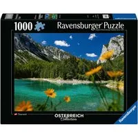Ravensburger Puzzle Österreich Collection, Grüner See bei Tragöß, 1000 Puzzleteile, Made in Germany