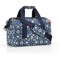 REISENTHEL® Reisetasche reisenthel allrounder M floral 1 MS4067 blau Blume 18l Reisetasche Tas