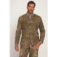 JP1880 Lederjacke Janker Ziegenveloursleder Tracht