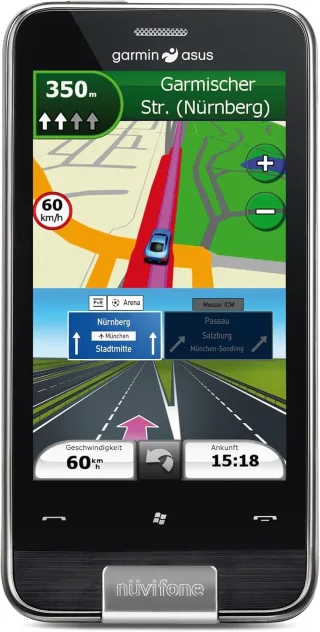 Garmin Asus Nüvifone M10 schwarz