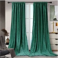 BTTO V&G Vorhang Gardinen Blickdicht Vorhang Samt Velvet Kräuselband (2 St), blickdicht, Vorhang Wohnzimmer