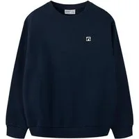 Name It Sweatshirt NKMFLO LS NREG SWEAT BRU NOOS Baumwolle, regular fit