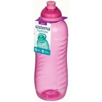 sistema Trinkflasche Sistema 460ml Twist `N` Sip Squeeze Bottle - Misty Purple
