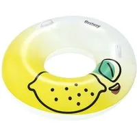 Bestway Schwimmring Zitrone (Packung, 1-tlg., Ø 99 x 31,5 cm), Max. Belastbarkeit: 100 kg
