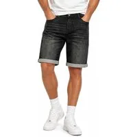 SUBLEVEL Bermudas Herren Jeans Shorts Denim kurze Hose Bermuda Freizeit 5 Pocket Sommer