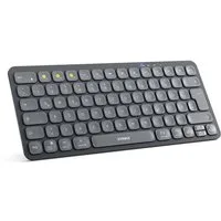Inateck Bluetooth Tastatur Kabellose, Funktastatur mit 3 Bluetooth,Schlankes Wireless-Tastatur (für Windows, iPad OS, Android, iOS)