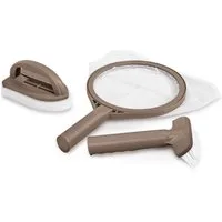 Intex Poolpflege Whirlpool PureSpa Reinigungsset Bürste, Skimmernetz, Schrubbkissen