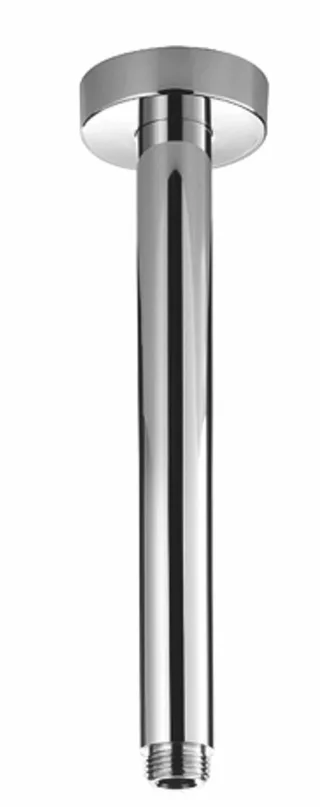 Herzbach Living Spa Deckenarm, 200mm, rund chrom, 11.664820.1.01 11.664820.1.01