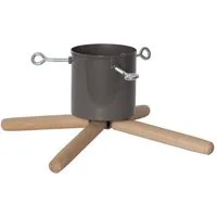 STAR TRADING Christbaumständer Christbaumständer Weihnachtsbaumständer Baumöhe bis 2,2m Wassertank 1l (1-tlg)