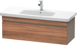 Duravit DuraStyle Waschtischunterbau wandhängend Nussbaum & Basalt Matt 1130x448x398 mm - DS63950794 DS639507943