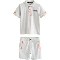Baker by Ted Baker Shirt & Shorts Baker by Ted Baker Kurzarm-Poloshirt und Shorts (2-tlg)