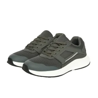 Crosshatch - "Holywell" Sneaker für Herren, Flyknit (Grau/Weiß)
