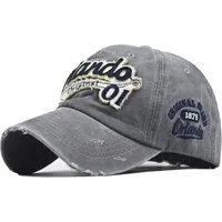 Sporty Baseball Cap Orlando Original Vintage Style Used Washed Look Retro Baseballcap