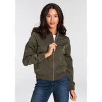 AJC Blouson mit Rippkragen, praktische Eingrifftaschen, Leichte Übergangsjacke