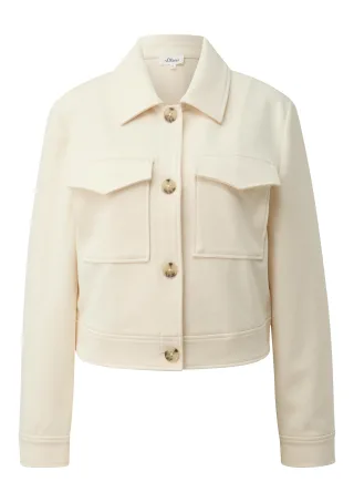 s.Oliver - Indoor-Jacke beige - Gr. - 34