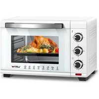 Woltu Minibackofen, Toastofen mit Timer, 28 Liter 1600W